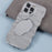 HYT Series For iPhone 15 Pro Electroplated Phone Case TPU Makeup Mirror Cover - Silver - 1