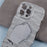 HYT Series For iPhone 15 Pro Electroplated Phone Case TPU Makeup Mirror Cover - Silver - 5