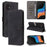 For Samsung Galaxy Xcover6 Pro 5G Phone Case Leather Cover RFID Blocking Wallet - Black - 5