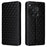 For OnePlus 12 5G Cell Phone Cases Anti-scratch PU Leather+TPU Imprinted Cover - Black - 1