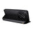For OnePlus 12 5G Cell Phone Cases Anti-scratch PU Leather+TPU Imprinted Cover - Black - 4