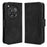 Leather Phone Shell for OnePlus 12 5G Case Multiple Card Slots Wallet Cellphone Cover - Black - 1