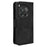 Leather Phone Shell for OnePlus 12 5G Case Multiple Card Slots Wallet Cellphone Cover - Black - 7