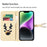 For iPhone 14 Plus Wallet Case Gradient Crocodile Texture Protective Phone Cover - Yellow - 2