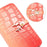 For iPhone 13 Crocodile Texture Case Gradient Color Leather Phone Cover with Strap - Red - 4