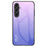 For Samsung Galaxy S24 Phone Cover Gradient Tempered Glass Back Cover - Gradient Pink Purple - 1
