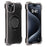 R-JUST RJ-51 For iPhone 15 Aluminum Alloy Phone Case Cover Rotatable Ring Kickstand - 1