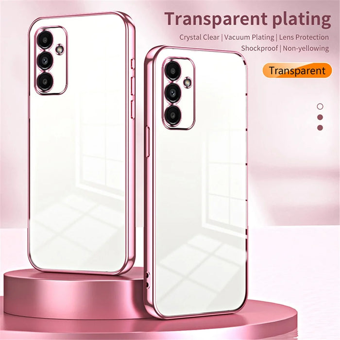 For Samsung Galaxy A13 5G Case Slim-Fit TPU Electroplating Precise Lens Cutout Protective Cover - Purple - 3