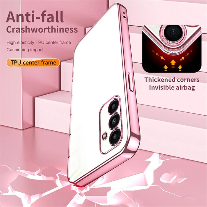 For Samsung Galaxy A13 5G Case Slim-Fit TPU Electroplating Precise Lens Cutout Protective Cover - Purple - 7