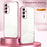 For Samsung Galaxy A34 5G Phone Cover Electroplated Precision Hole TPU Case - Pink - 3
