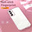 For Samsung Galaxy A34 5G Phone Cover Electroplated Precision Hole TPU Case - Pink - 5