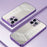For iPhone 13 Pro Soft TPU Phone Case Precision Lens Cutouts - Purple - 2