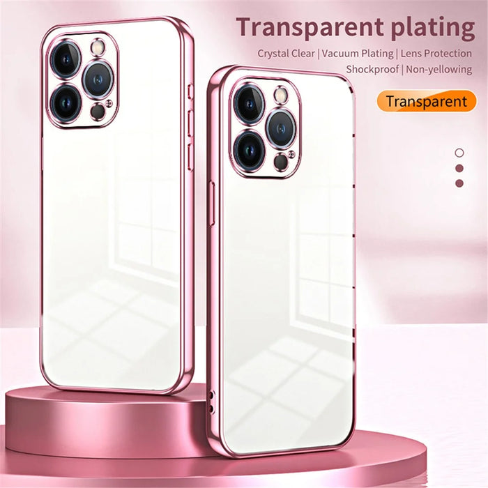 For iPhone 13 Pro Soft TPU Phone Case Precision Lens Cutouts - Purple - 3
