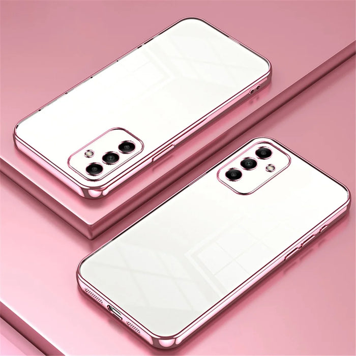 For Samsung Galaxy A05s 4G TPU Case Electroplating Shockproof Phone Shell - Pink - 2
