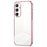 For Samsung Galaxy S24+ Case Electroplated Anti-Drop TPU Phone Protector - Pink - 1
