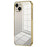For iPhone 15 Plus Electroplating Case Anti-Drop TPU Phone Case - Gold - 1
