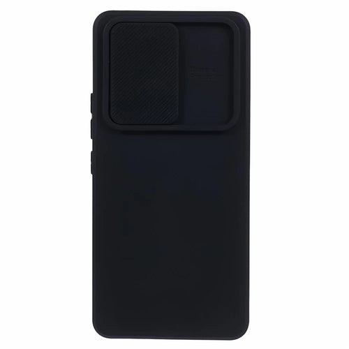TMT Series for Samsung Galaxy A53 5G Phone Case TPU Back Cover Slide Lens Window - Black - 1