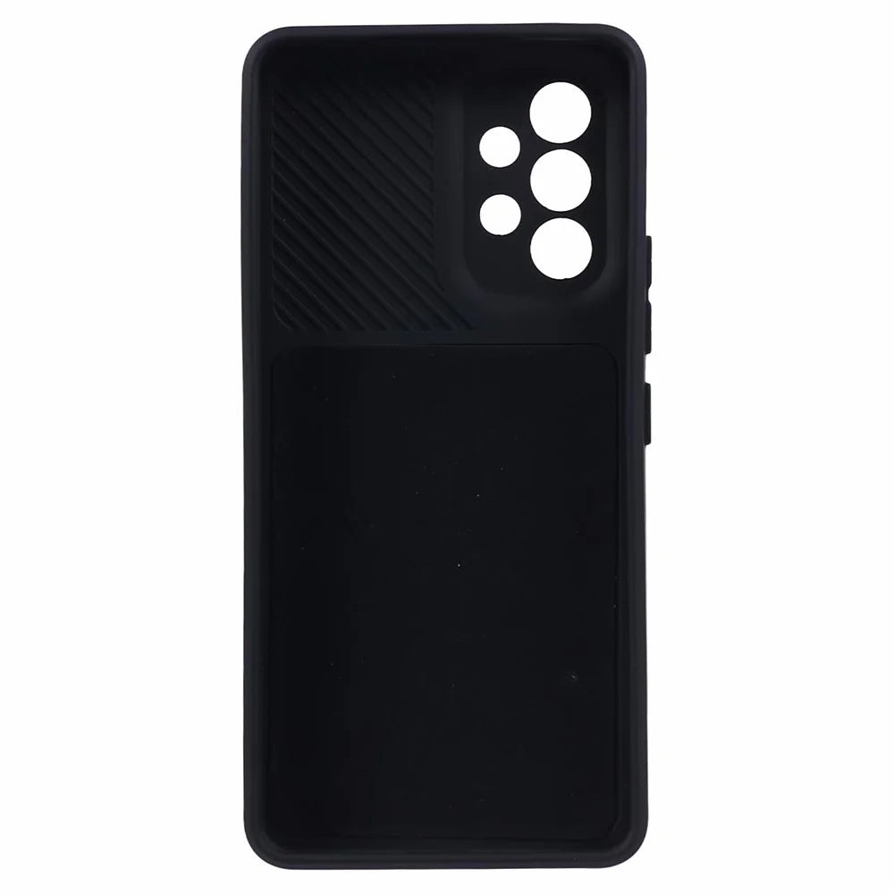 TMT Series for Samsung Galaxy A53 5G Phone Case TPU Back Cover Slide Lens Window - Black - 5