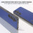 ABEEL For Samsung Galaxy S24+ Phone Case PU Leather+PC+TPU Back Cover Drop Protection - Dark Blue - 5