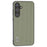 ABEEL for Samsung Galaxy S24+ Shockproof Shell Carbon Fiber Texture Leather Phone Case - Green - 1