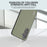 ABEEL for Samsung Galaxy S24+ Shockproof Shell Carbon Fiber Texture Leather Phone Case - Green - 3