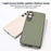 ABEEL for Samsung Galaxy S24+ Shockproof Shell Carbon Fiber Texture Leather Phone Case - Green - 4