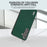 ABEEL For Samsung Galaxy S24 Cowhide Leather Phone Case with Cross Texture - Green - 3