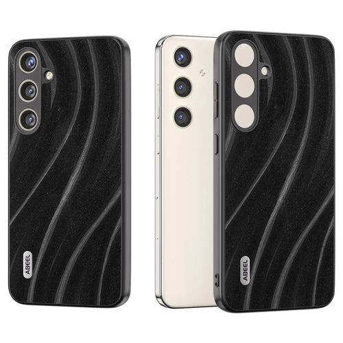 ABEEL Milky Way Series Back Case for Samsung Galaxy S24+ Hybrid Protective Phone Cover - Black - 1