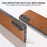 ABEEL For Samsung Galaxy S24 Shockproof Phone Case Leather Coated TPU+PC Cover - Brown - 5