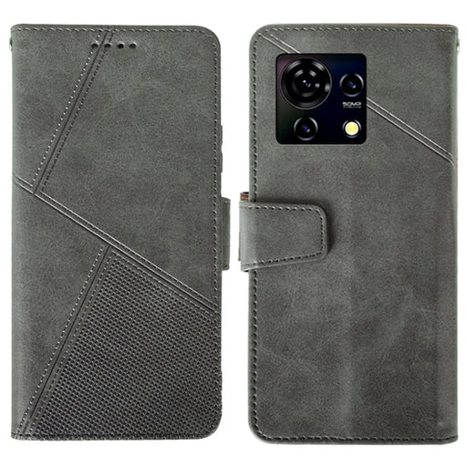IDEWEI For ZTE Blade V50 Vita Leather Case Calf Texture Stand Wallet Phone Cover - Black - 1