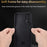 AZNS For Samsung Galaxy A55 5G Cell Phone Case PU Leather+TPU Imprinted Protective Shell - Brown - 3