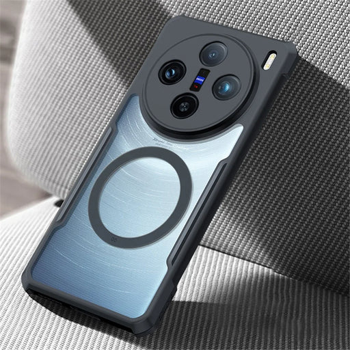 XUNDD For vivo X100 Pro 5G Case Acrylic+TPU Phone Shell Magnetic Phone Cover - 2