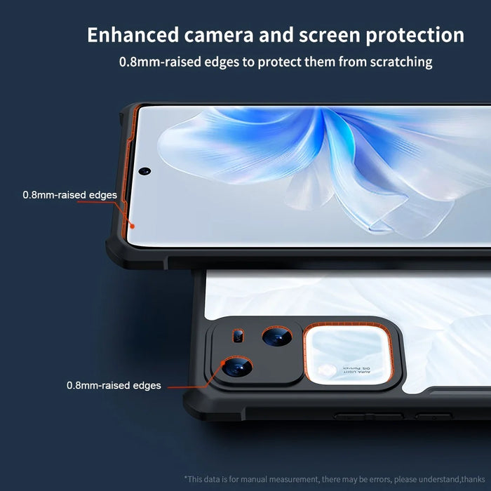XUNDD Slim-Fit Phone Case for vivo S18 5G Acrylic+TPU Shell Anti-Scratch Cover - 5