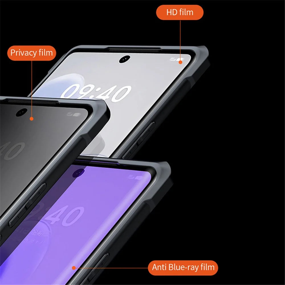 XUNDD For vivo X100 5G Case Magnetic Acrylic+TPU Phone Shell Phone Cover - 5