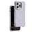 For iPhone 14 Pro Max Case 3D Ripple Texture Compatible with MagSafe PC+Liquid Silicone Phone Cover - Purple - 4