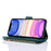 Cell Phone Case for iPhone 11 Card Slots PU Leather Cover with Zipper Pocket - Blue - 5
