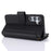 For Samsung Galaxy S24 RFID Blocking Cell Phone Case Shockproof Leather Cover - Black - 4