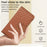 Leather Case for OnePlus 11 5G Shell Rhombus Imprint Zipper Pocket Phone Cover with Hand Strap - Brown - 7