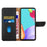 HT02 For OnePlus 12 5G Case Genuine Cow Leather Stand Wallet Cell Phone Cover - Black - 2