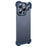 For iPhone 13 Pro Max Bumper Case with Camera Lens Protector No Back No Frame Design - Blue - 1