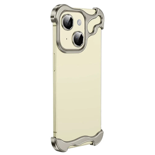 For iPhone 13 Bumper Case Corner Edge Pad with Camera Lens Protector Excellent Heat Dissipation - Grey - 1