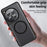 For OnePlus 12 5G Magnetic Case Anti-Scratch PC+TPU Phone Cover - Transparent - 7