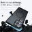 For Samsung Galaxy S24 Ultra Case Magnetic Case TPU+PC Matte Phone Cover - Transparent Black - 3