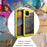 For iPhone 15 IP68 Waterproof Case Drop-proof PC+Silicone Cover with Screen Protector - Yellow - 7