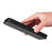 For Samsung Galaxy A35 5G Card Slots Phone Case Magnetic Closing Leather Cover - Black - 6