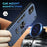 For Samsung Galaxy A05 4G Phone Case 360 Degree Rotation Ring Kickstand - Blue - 3