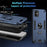 For Samsung Galaxy A05 4G Phone Case 360 Degree Rotation Ring Kickstand - Blue - 7
