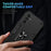For Samsung Galaxy A14 5G / A14 4G Case Scratch-proof PC+TPU Phone Cover with Rotating Ring Kickstand - Black - 6