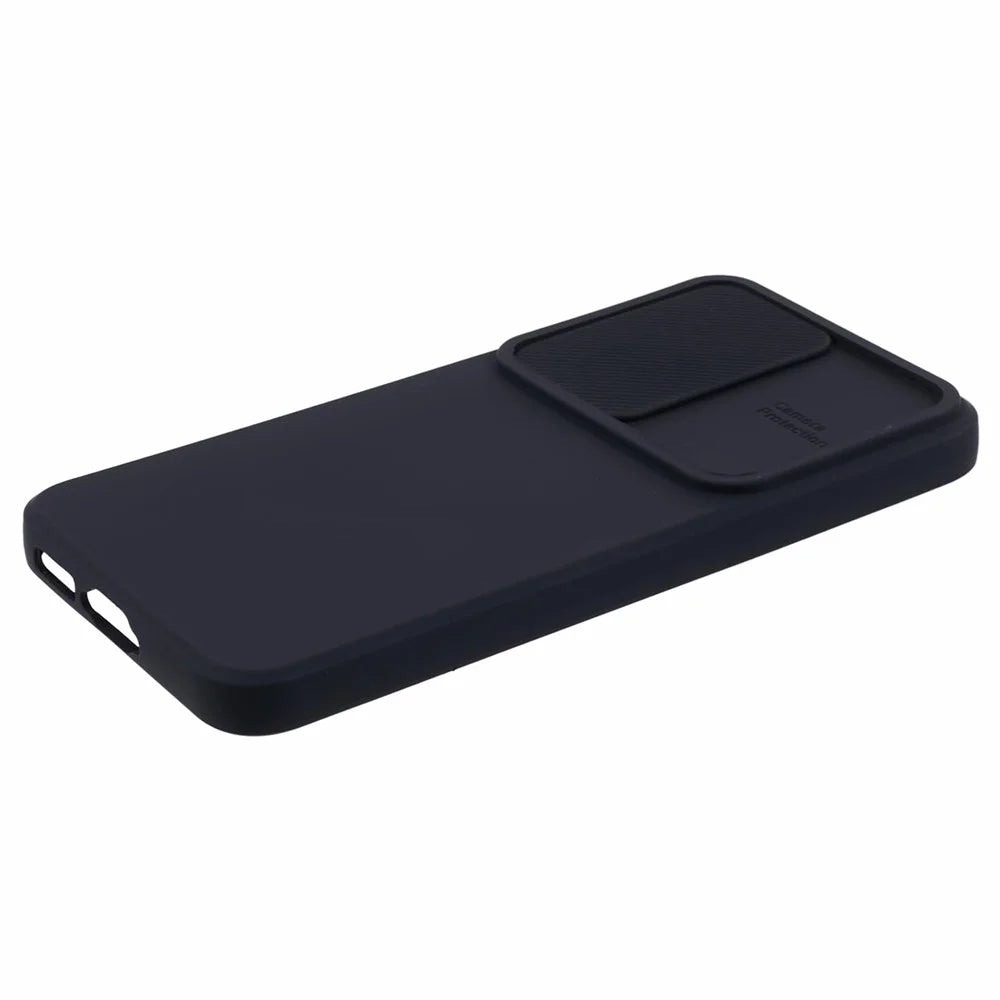 TMT Series for Samsung Galaxy S22 5G TPU Case Slide Lens Protection Phone Back Cover - Black - 4