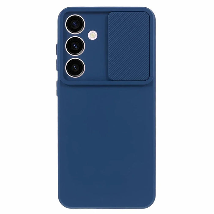 TMT Series for Samsung Galaxy S24 Case Slim-Fit TPU Soft Lining Phone Back Protector - Sapphire - 1